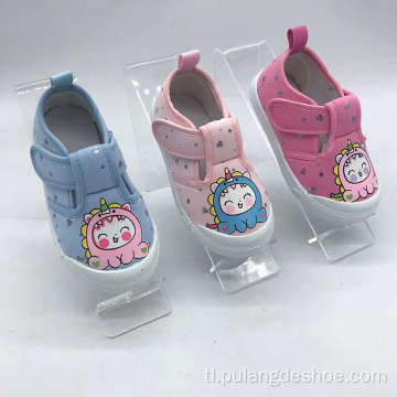 Wholesales Bagong Baby Girls Cavas Shoes.